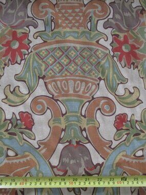 5 Yards Kravet Linen Fabric Pottery Barn Simone Lutron Vintage